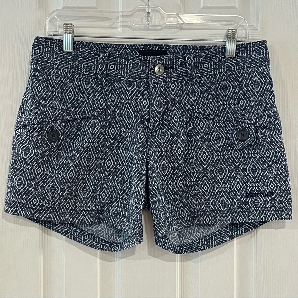 Marmot Black and White Patterned Women Shorts